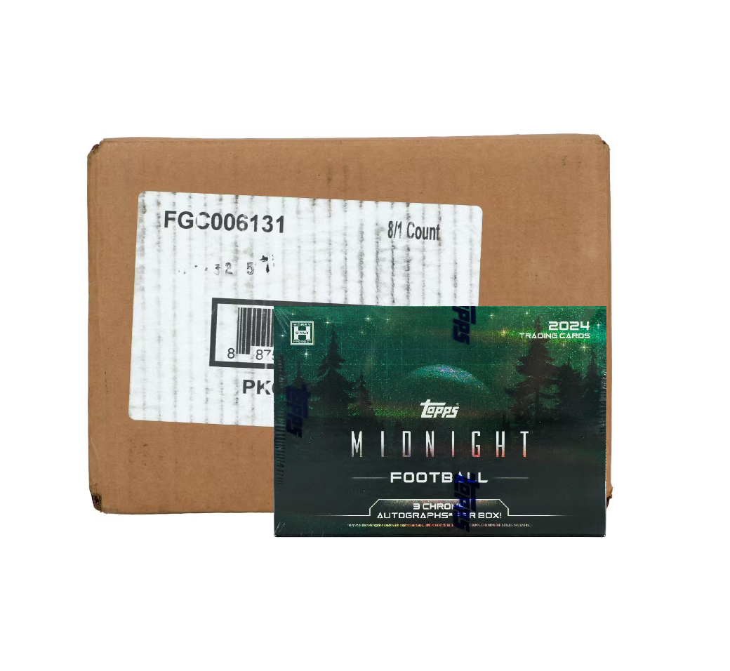 2024_Topps_Midnight_Football_Hobby_8-Box_Case2 2024 Topps Midnight Football Hobby 8-Box Case - Image 1