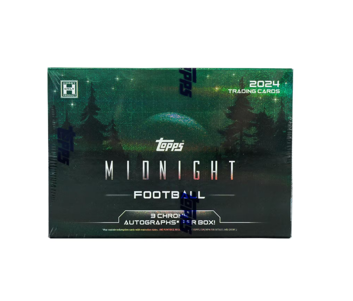 2024_Topps_Midnight_Football_Hobby_Box 2024 Topps Midnight Football Hobby Box - Image 1