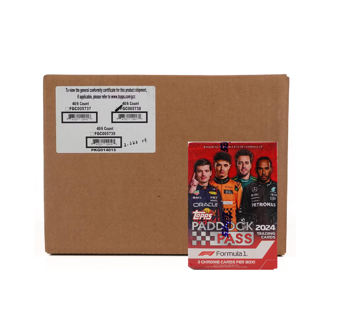 2024_Topps_Paddock_Pass_Formula_1_F1_Racing_Blaster_40-Box_Case2 2024 Topps Paddock Pass F1 Formula 1 Blaster 40-Box Case - Image 1