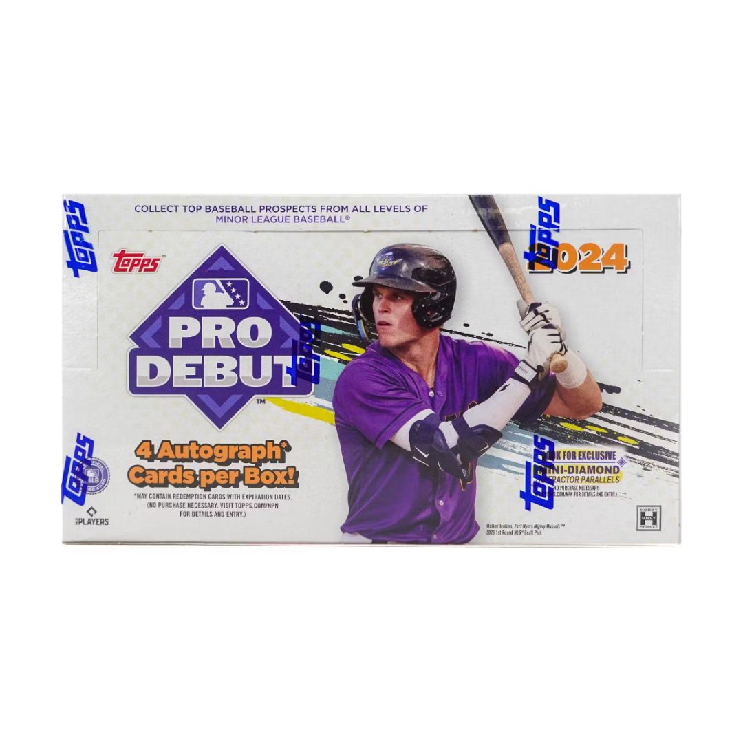 2024_Topps_Pro_Debut_Baseball_Hobby_Box_3 2024 Topps Pro Debut Baseball Hobby Box - Image 1