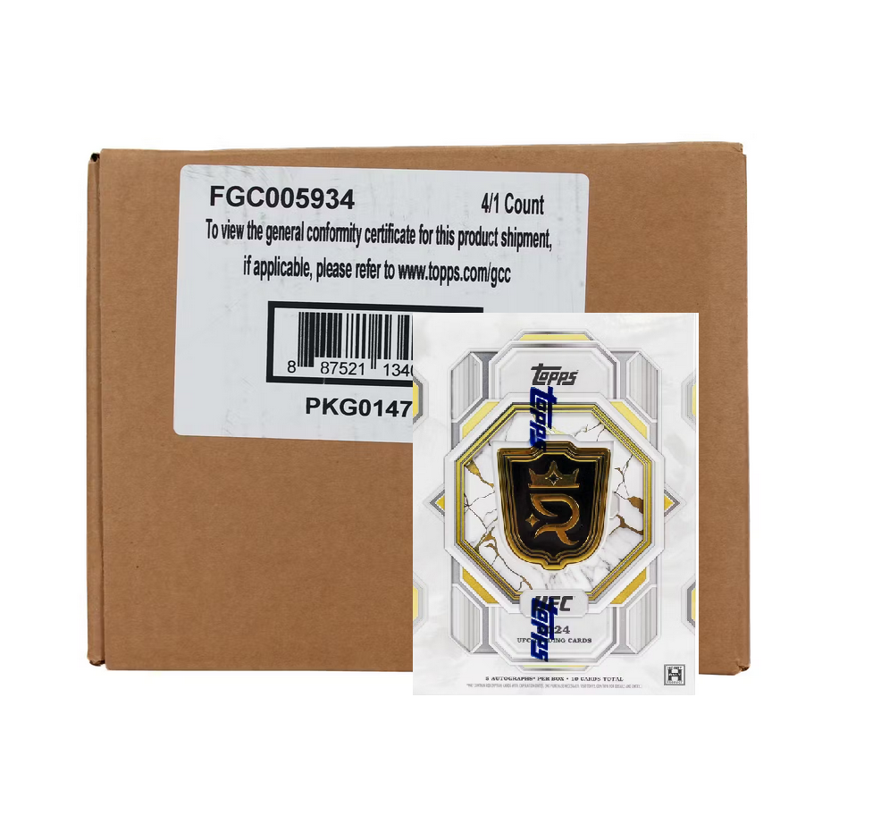 2024_Topps_Royalty_UFC_Hobby_4-Box_Case2 2024 Topps Royalty UFC Hobby 4-Box Case - Image 1