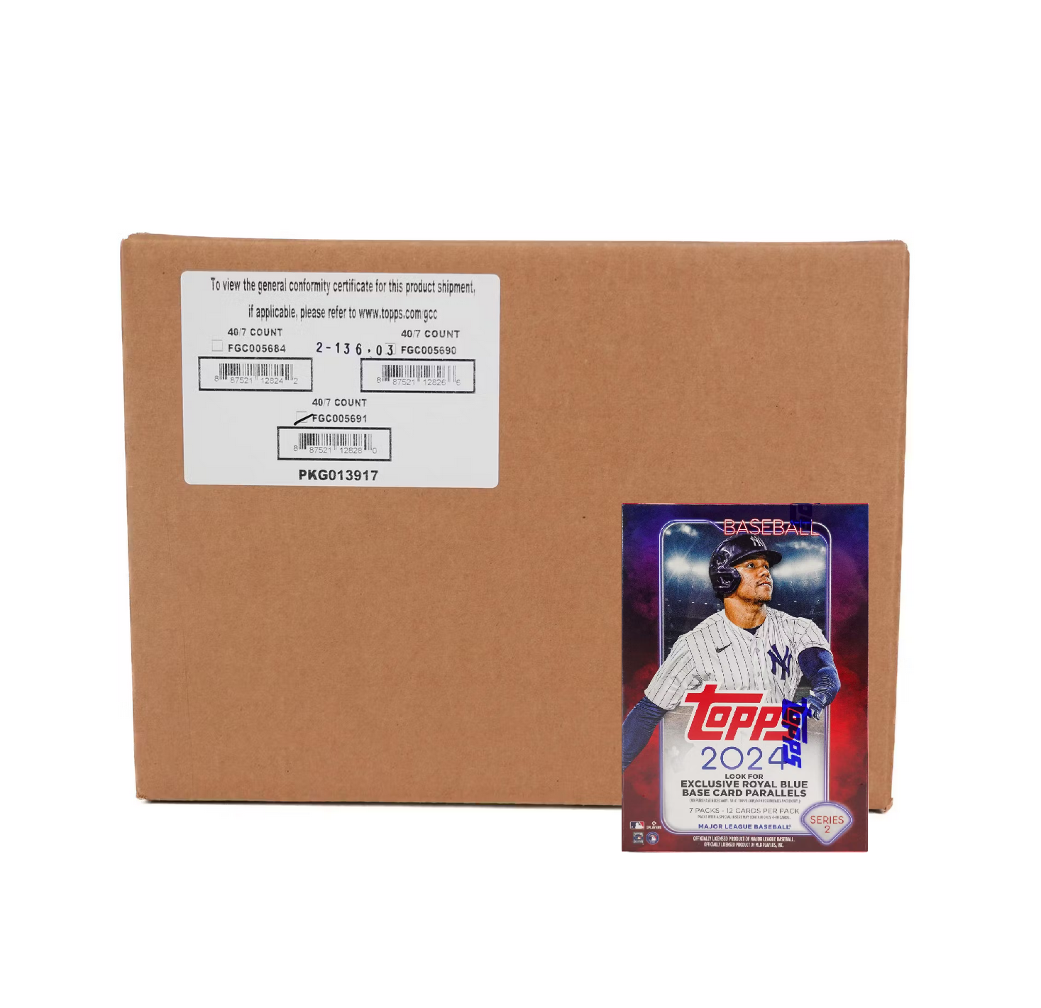 2024_Topps_Series_2_Baseball_Blaster_40-Box_Case2 2024 Topps Series 2 Baseball Blaster 40-Box Case - Image 1