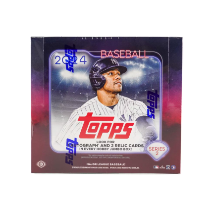2024 Topps Series 2 Baseball Hobby Jumbo Box