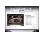 2024 Topps UFC Knockout Hobby 8-Box Case - Image 5