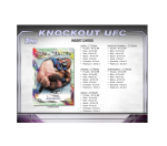 2024 Topps UFC Knockout Hobby 8-Box Case - Image 6