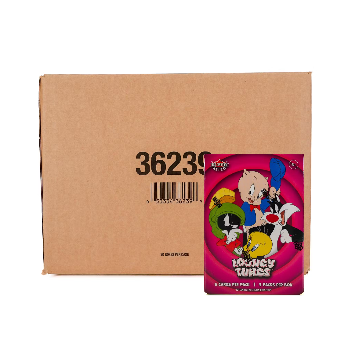 2024_Upper_Deck_Fleer_Retro_Looney_Tunes_Blaster_20-Box_Case2 2024 Upper Deck Fleer Retro Looney Tunes Blaster 20-Box Case - Image 1