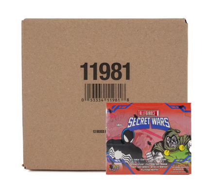 2024 Upper Deck Marvel Allegiance Secret Wars Hobby 12-Box Case