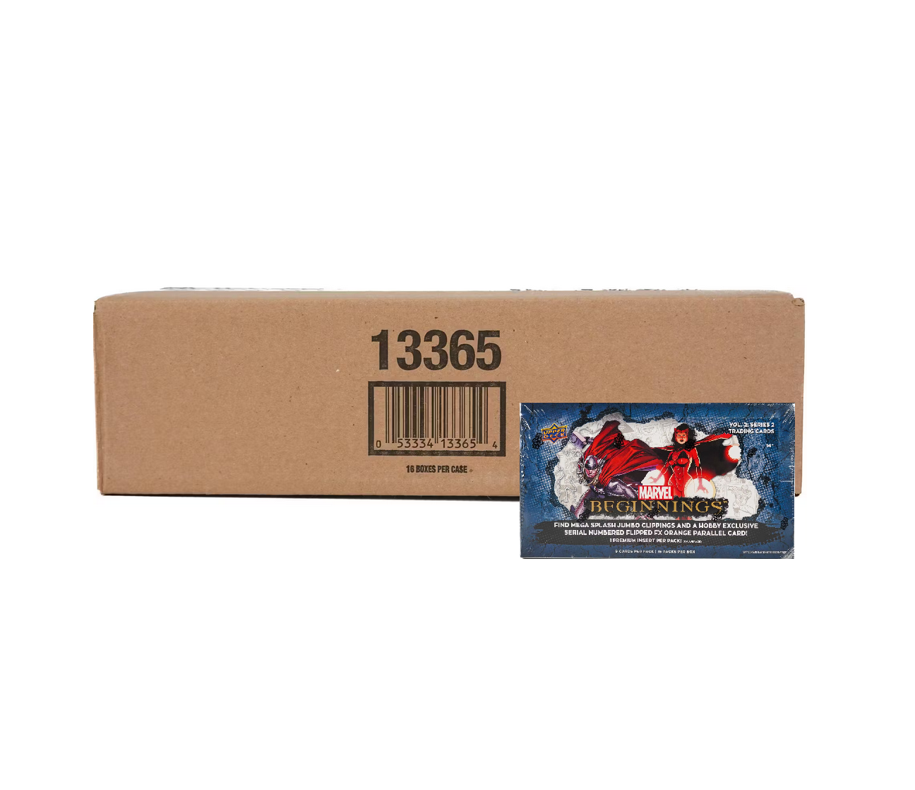 2024_Upper_Deck_Marvel_Beginnings_Volume_2_Hobby_16-Box_Case2 2024 Upper Deck Marvel Beginnings Volume 2 Hobby 16-Box Case - Image 1