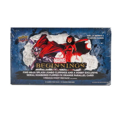 2024 Upper Deck Marvel Beginnings Volume 2 Hobby Box