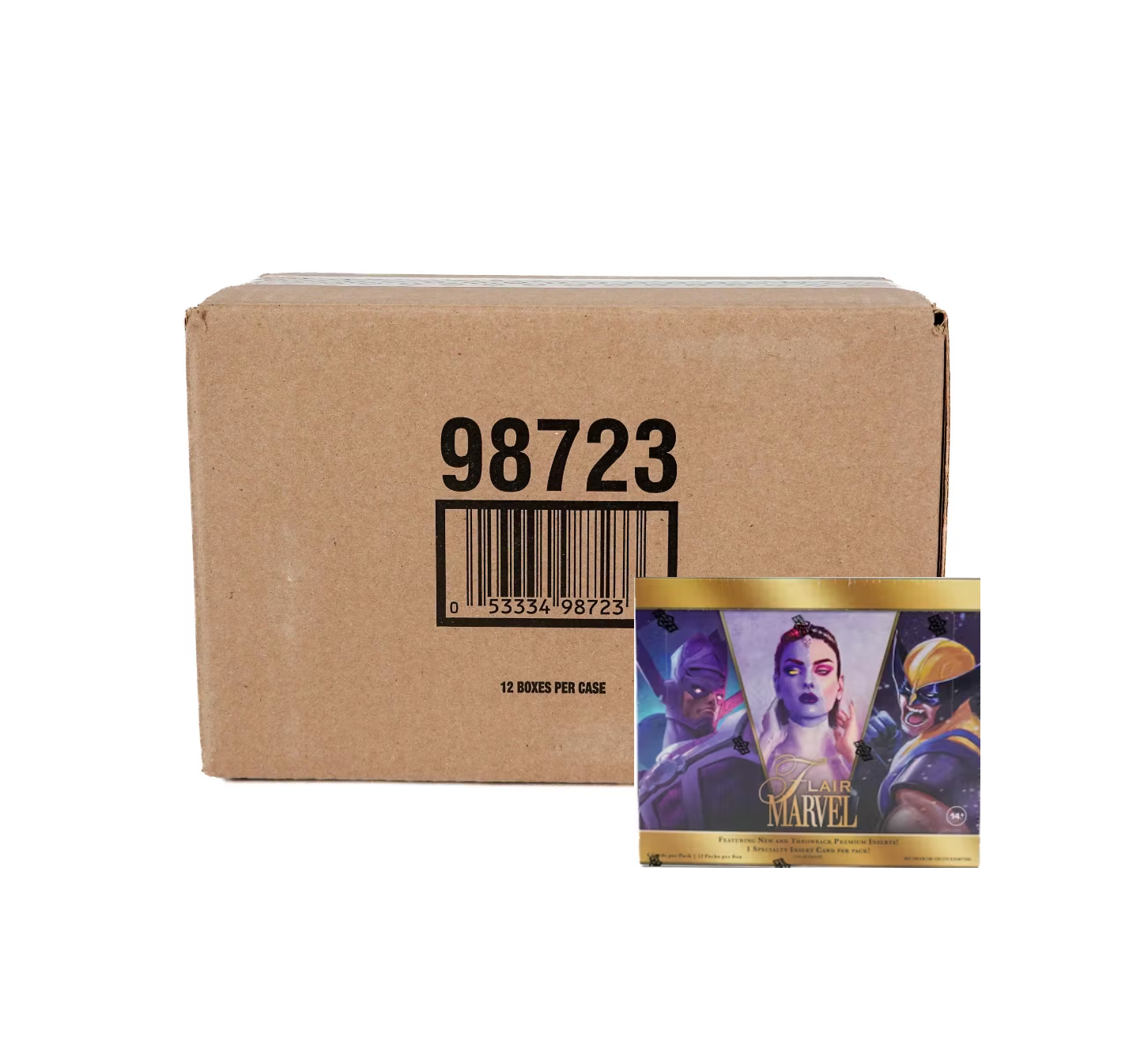 2024_Upper_Deck_Marvel_Flair_Hobby_12-Box_Case2 2024 Upper Deck Marvel Flair Hobby 12-Box Case - Image 1