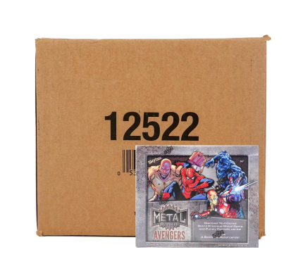 2024 Upper Deck Marvel Metal Universe Avengers Hobby 12-Box Case