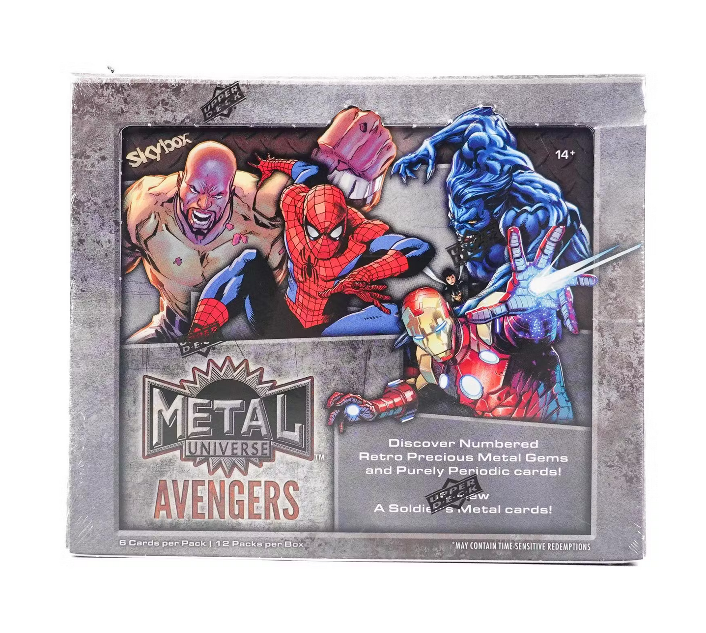 2024_Upper_Deck_Marvel_Metal_Universe_Avengers_Hobby_Box 2024 Upper Deck Marvel Metal Universe Avengers Hobby Box - Image 1