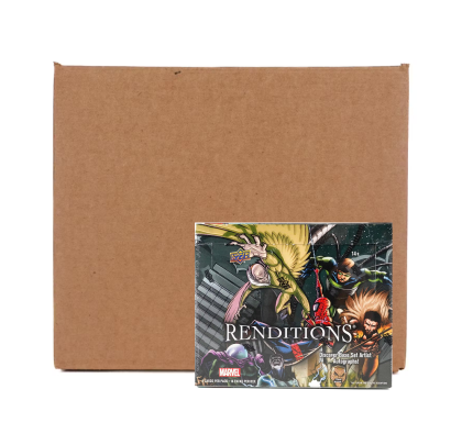 2024 Upper Deck Marvel Renditions Spider-Man Hobby 12-Box Case