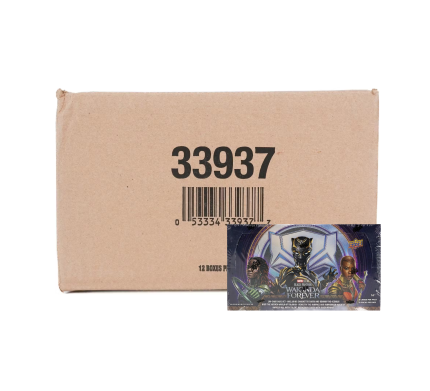 2024 Upper Deck Marvel Studios Black Panther Wakanda Forever Hobby 12-Box Case