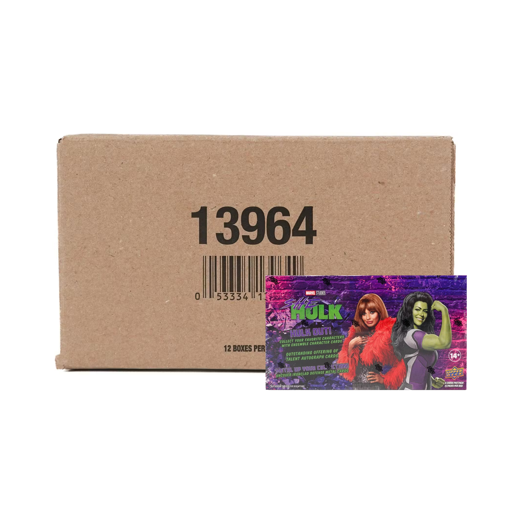 2024_Upper_Deck_Marvel_Studios_She-Hulk_Attorney_at_Law_Hobby_12-Box_Case2 2024 Upper Deck Marvel Studios She-Hulk Attorney at Law Hobby 12-Box Case - Image 1