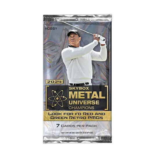 2024_Upper_Deck_Skybox_Metal_Universe_Champions_Hobby_Pack 2024 Upper Deck Skybox Metal Universe Champions Hobby Pack - Image 1