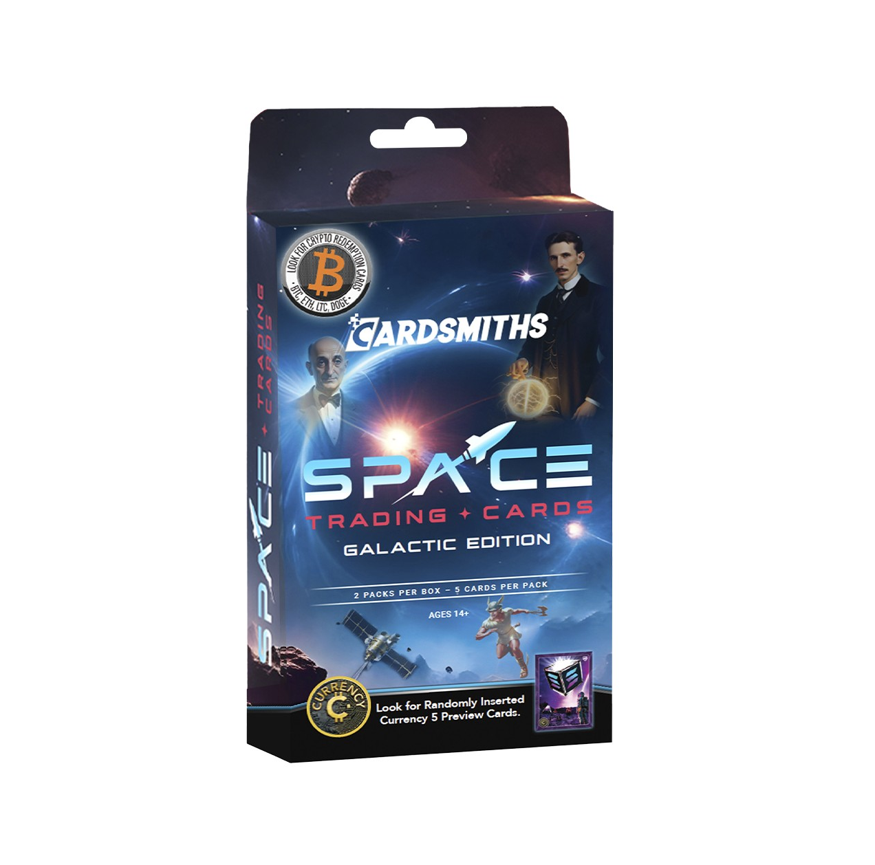2025CardsmithsSpaceTradingCardsCollectorBox1 2025 Cardsmiths Space Trading Cards Collector Box - Image 1