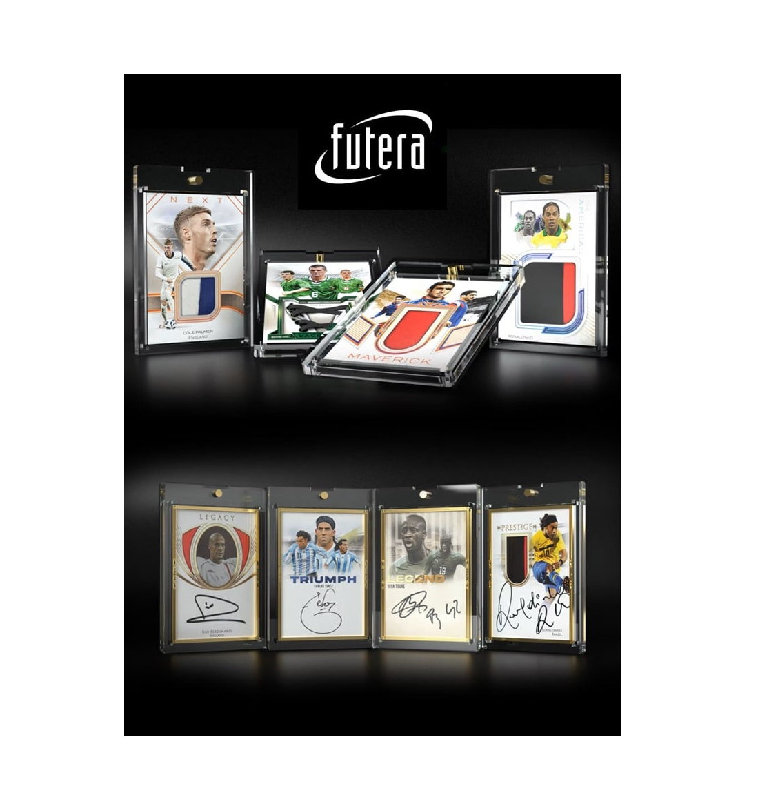 2025FuteraIncredibleCollectionSoccer1 2025 Futera Incredible Collection Soccer 5-Box Case - Image 1