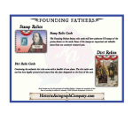 2025 Historic Autographs Founding Fathers Hobby Box - Image 9