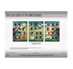 2025 Leaf Glory of the Game Football Hobby 10-Box Case - Image 5