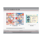 2025 Leaf Seasons In The Sun Baseball 10-Box Case - Image 5