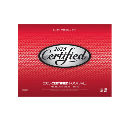 2025 Panini Certified Football Hobby Box