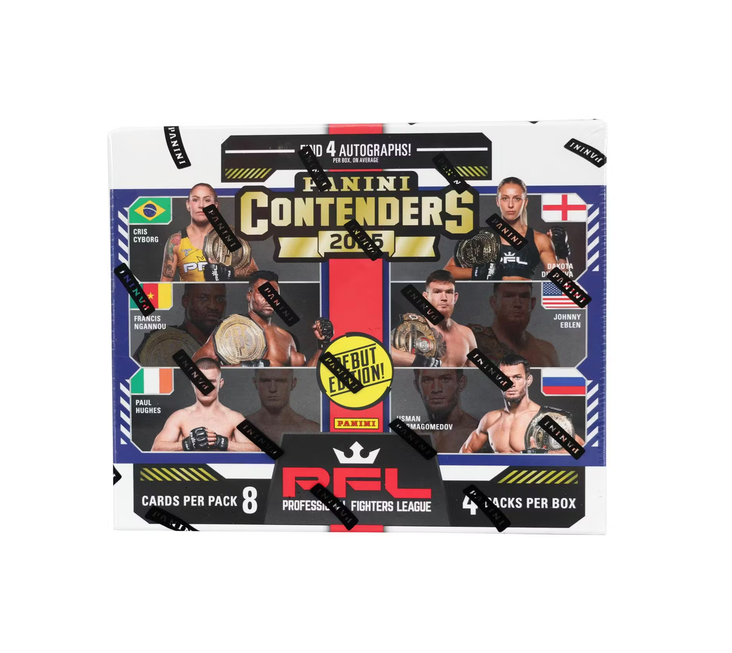 2025PaniniContendersProfessionalFightersLeaguePFLHobbyBox 2025 Panini Contenders Professional Fighters League PFL Hobby Box - Image 1