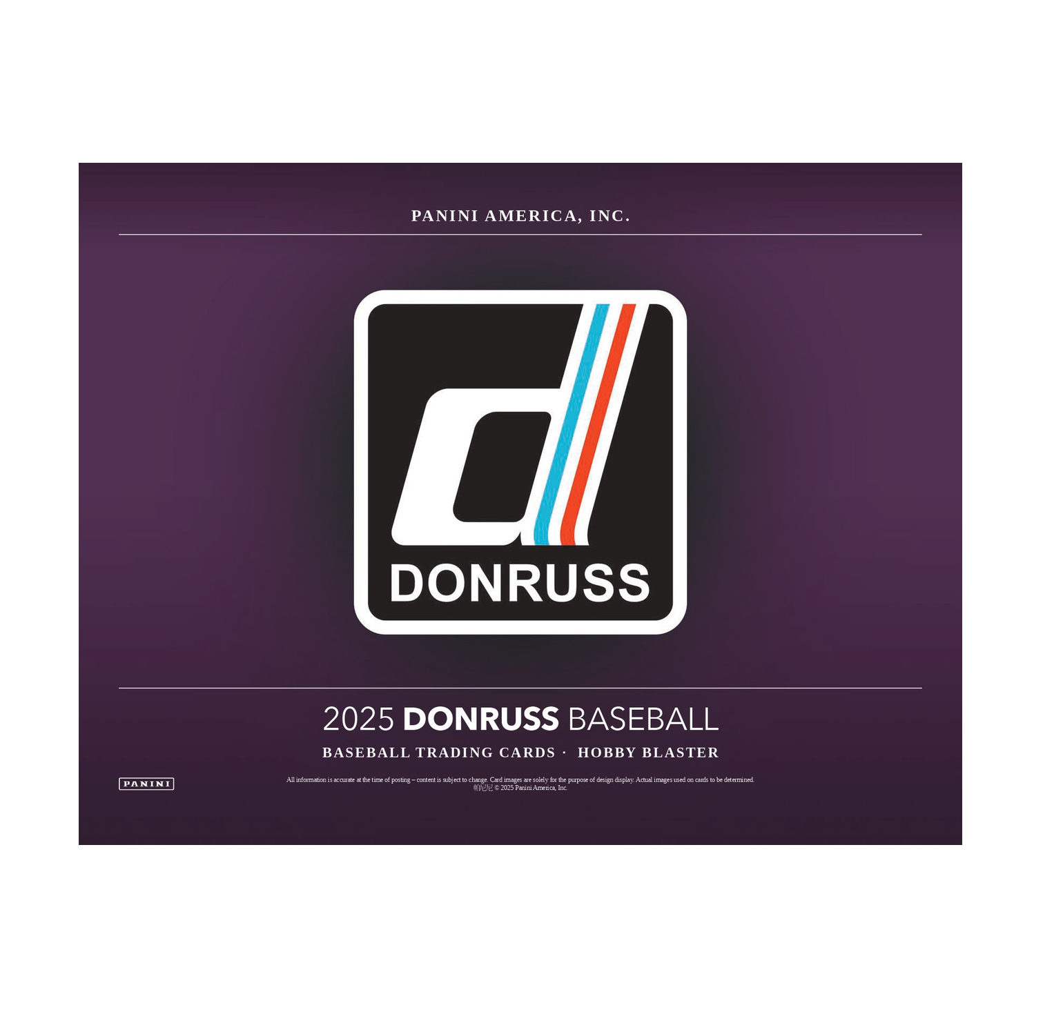 2025PaniniDonrussBaseballHobbyBlaster1 2025 Panini Donruss Baseball Hobby Blaster 20-Box Case - Image 1