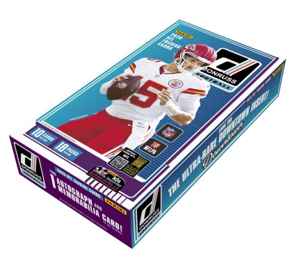 2025 Panini Donruss Football Hobby 18-Box Case