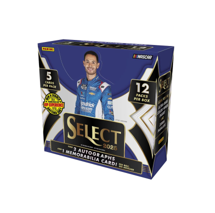 2025 Panini Select Racing Hobby 12-Box Case