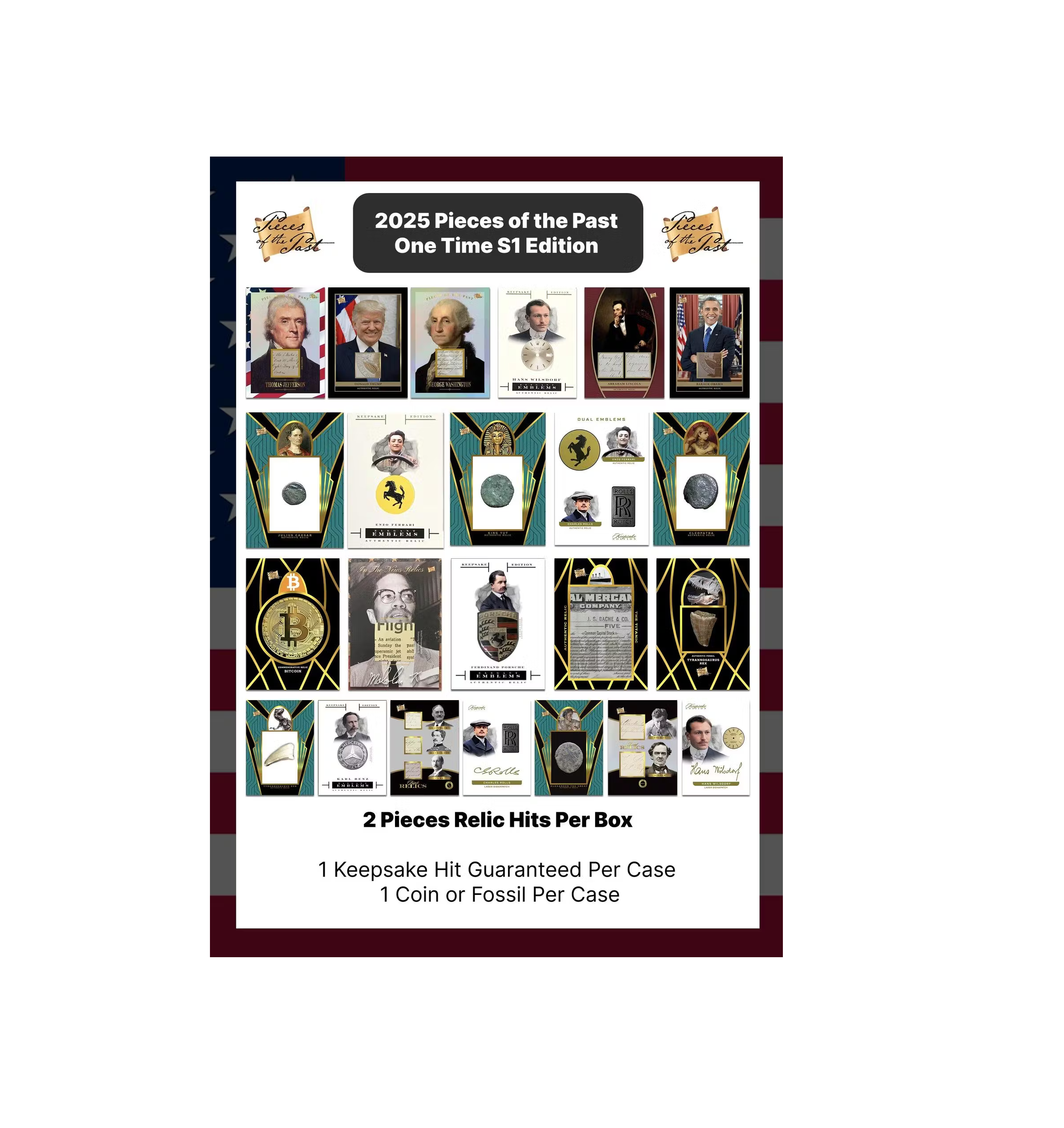 2025PiecesofthePastOneTimeEditionSeries1Box1 2025 Pieces of the Past One Time Edition Series 1 Box - Image 1