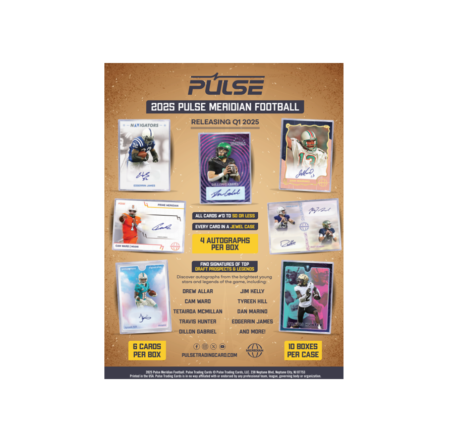 2025PulseMeridianFootballBox1 2025 Pulse Meridian Football 10-Box Case - Image 1