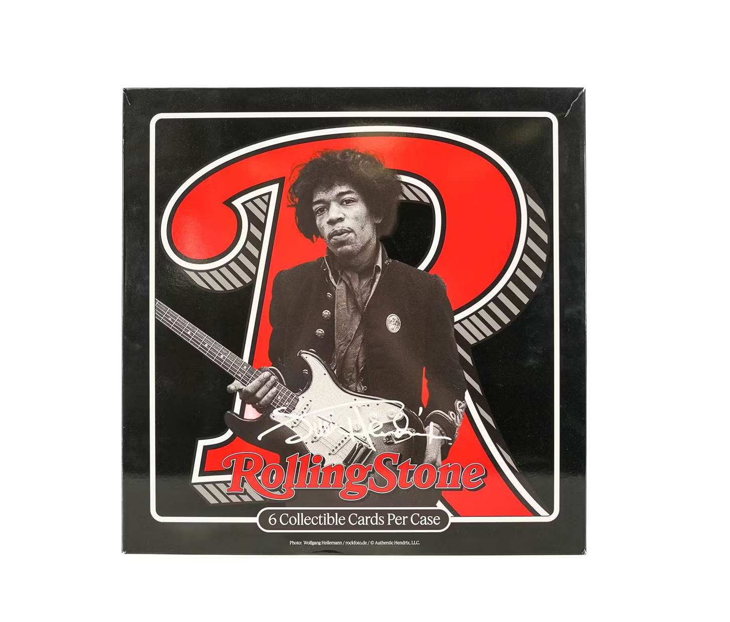2025RollingStoneJimiHendrixKeepsakePremiereEditionHobbyBox 2025 Rolling Stone Jimi Hendrix Keepsake Premiere Edition Collection Case - Image 1