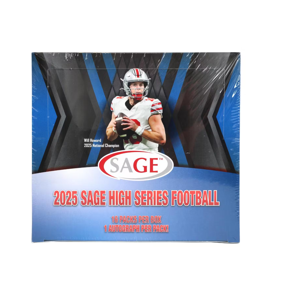 2025SageFootballHighSeriesHobbyBox 2025 Sage Football High Series Hobby Box - Image 1