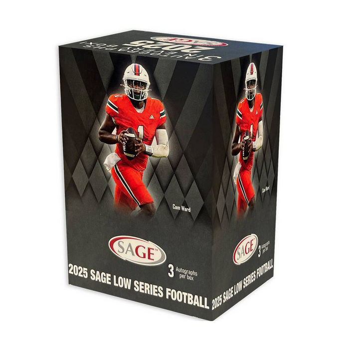 2025SageFootballLowSeriesBlasterBox1 2025 Sage Football Low Series Blaster Box - Image 1