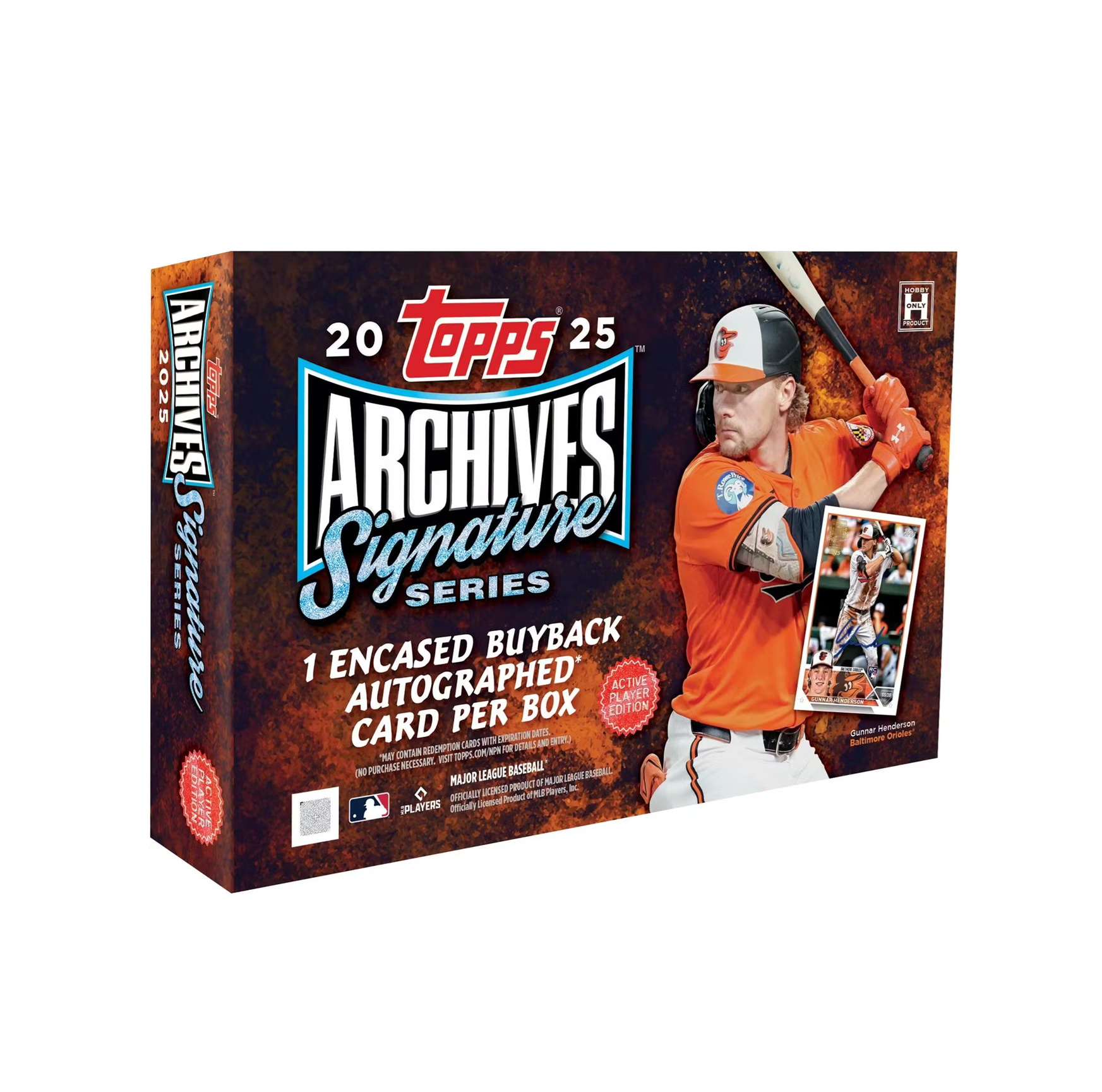 2025ToppsArchivesSignatureSeriesActivePlayerEditionBaseballHobbyBox1 2025 Topps Archives Signature Series Active Player Edition Baseball Hobby 20-Box Case - Image 1