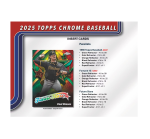 2025 Topps Chrome Baseball Blaster 40-Box Case - Image 8