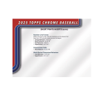 2025 Topps Chrome Baseball Jumbo Hobby 8-Box Case - Image 10