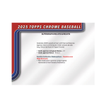 2025 Topps Chrome Baseball Mega 20-Box Case - Image 13