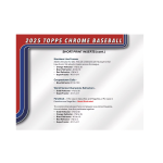 2025 Topps Chrome Baseball Mega 20-Box Case - Image 9