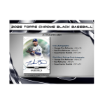 2025 Topps Chrome Black Baseball Hobby 12-Box Case - Image 10
