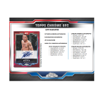 2025 Topps Chrome UFC Breaker's Delight 12-Box Case - Image 8