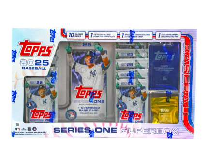 2025 Topps Series 1 Baseball Super Box