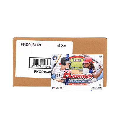 2025 Bowman Baseball Breaker's Delight 6-Box Case