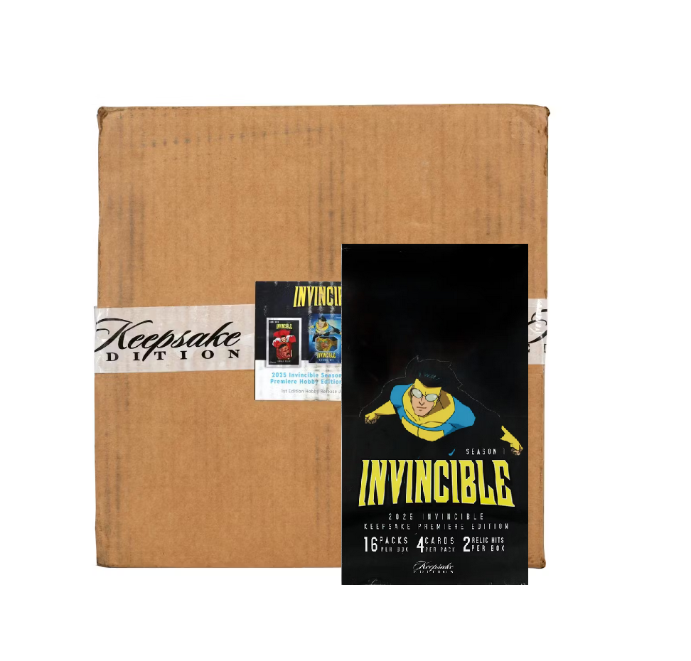 2025_Keepsake_Invincible_Season_1_Premiere_Hobby_10-Box_Case2 2025 Keepsake Invincible Season 1 Premiere Hobby 10-Box Case - Image 1