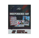 2025 Leaf Metal Independence Day Multi-Sport Hobby 10-Box Case - Image 2