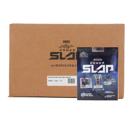 2025 Leaf Metal Power Slap Hobby 10-Box Case