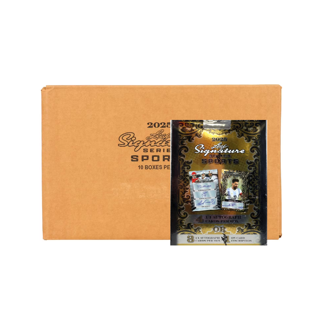 2025_Leaf_Signature_Series_Sports_Hobby_10-Box_Case2 2025 Leaf Signature Series Sports Hobby 10-Box Case - Image 1
