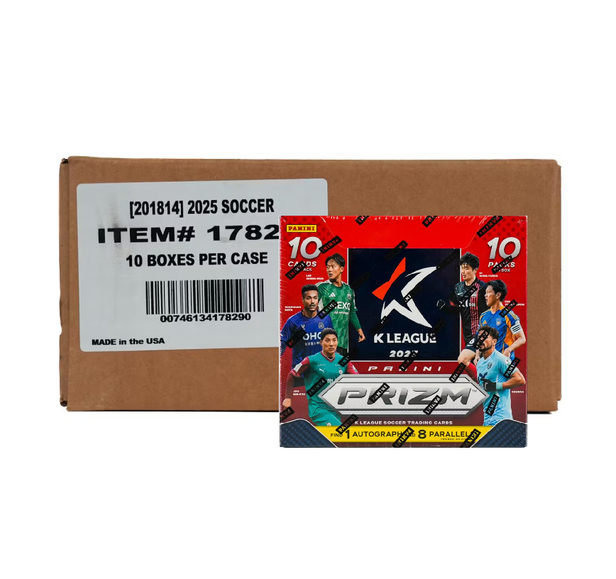 2025_Panini_Prizm_K_League_Soccer_Hobby_10-Box_Case2 2025 Panini Prizm K League Soccer Hobby 10-Box Case - Image 1