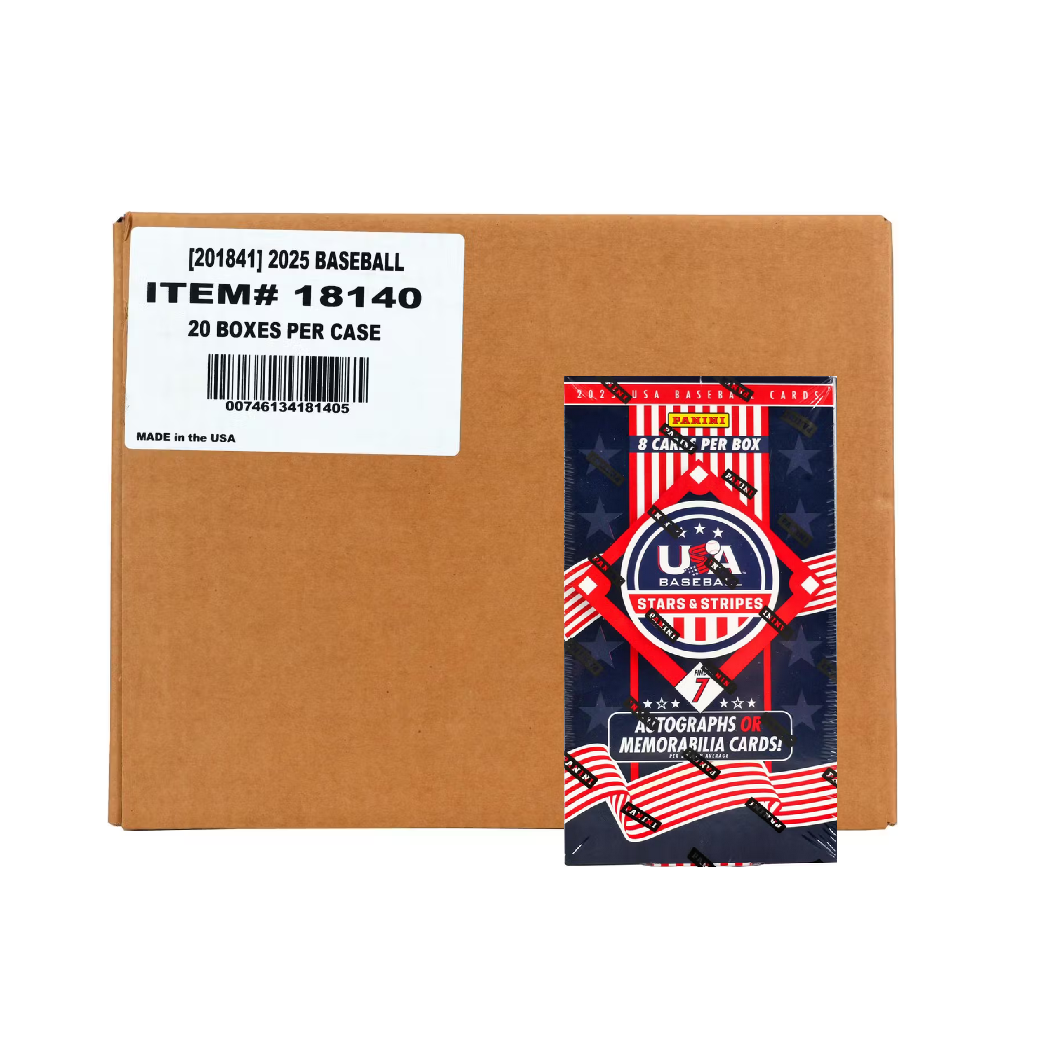 2025_Panini_Stars_and_Stripes_USA_Baseball_Hobby_20-Box_Case2 2025 Panini Stars and Stripes USA Baseball Hobby 20-Box Case - Image 1
